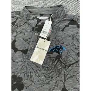 Carolina Panthers Men's XXL (2XL) Tommy Bahama Miramar Blooms Polo Shirt - New